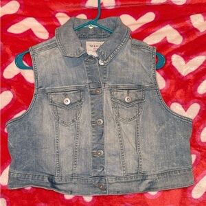 Torrid Classic Blue Denim Vest